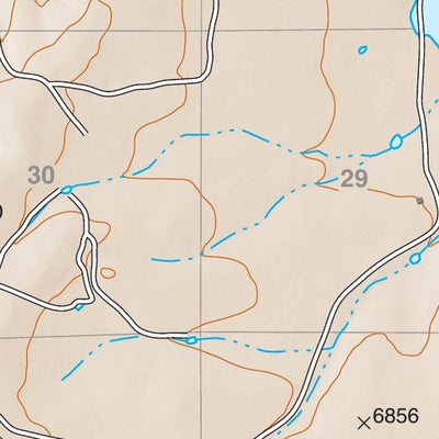 Lincoln National Forest Quadrangle: WOODSON CANYON Preview 2