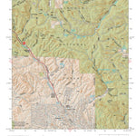Lincoln National Forest Quadrangle: GRAVEYARD CANYON Preview 1