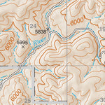 Lincoln National Forest Quadrangle: SURVEYORS CANYON Preview 2
