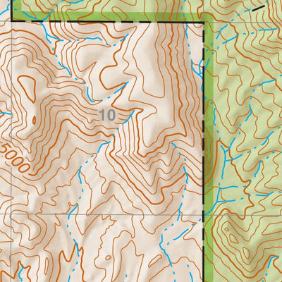 Lincoln National Forest Quadrangle: PANAMA RANCH Preview 3