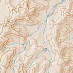 Lincoln National Forest Quadrangle: TANNER RANCH Preview 3