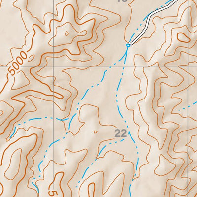 Lincoln National Forest Quadrangle: TANNER RANCH Preview 3