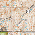 Lincoln National Forest Quadrangle: SOUTH TAYLOR TANK Preview 3