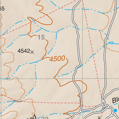 Lincoln National Forest Quadrangle: RED BLUFF DRAW Preview 2