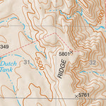 Lincoln National Forest Quadrangle: LA PALOMA CANYON Preview 2
