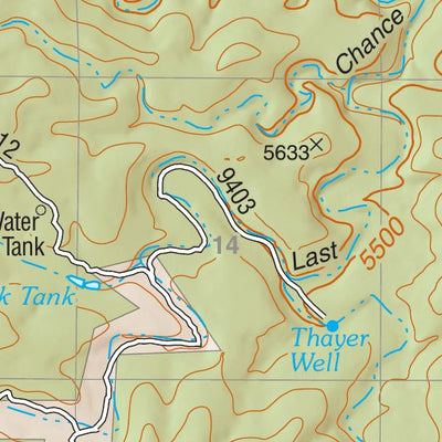 Lincoln National Forest Quadrangle: PICKETT HILL Preview 3