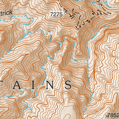 Lincoln National Forest Quadrangle: GUADALUPE PEAK Preview 3