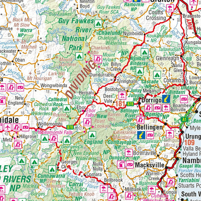 Hema - New South Wales State Map Preview 3