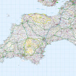 South West England 1:250,000 Road Atlas Preview 1