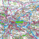 Southern Scotland 1:250,000 Road Atlas Preview 3