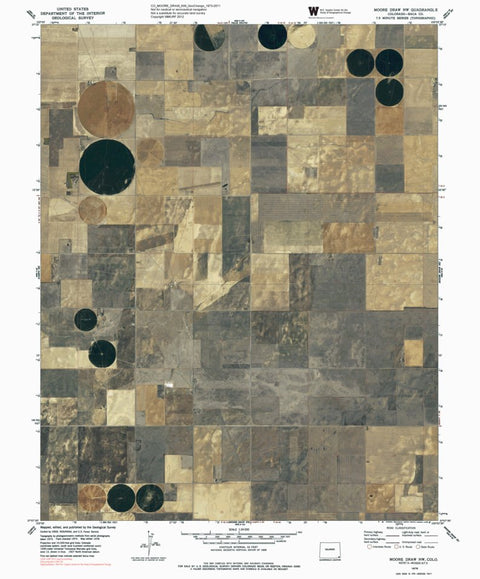 CO-MOORE DRAW NW: GeoChange 1973-2011 Preview 1