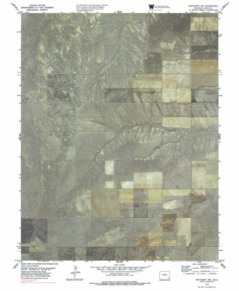 CO-PRITCHETT NW: GeoChange 1973-2011 Preview 1