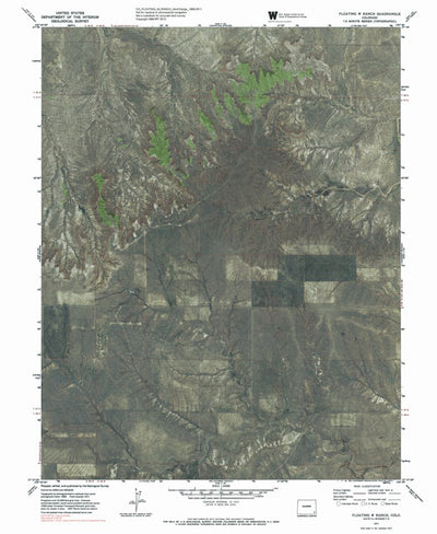 CO-FLOATING W RANCH: GeoChange 1969-2011 Preview 1