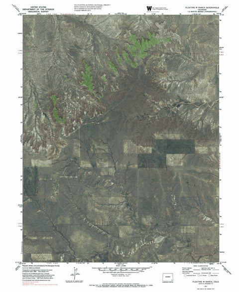 CO-FLOATING W RANCH: GeoChange 1969-2011 Preview 1