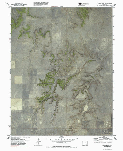 CO-TABLE MESA: GeoChange 1973-2011 Preview 1