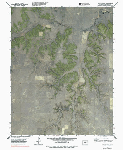 CO-BUCK CANYON: GeoChange 1973-2011 Preview 1