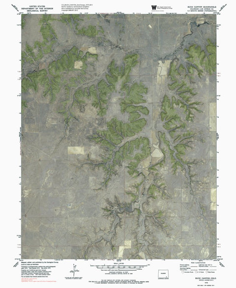 CO-BUCK CANYON: GeoChange 1973-2011 Preview 1