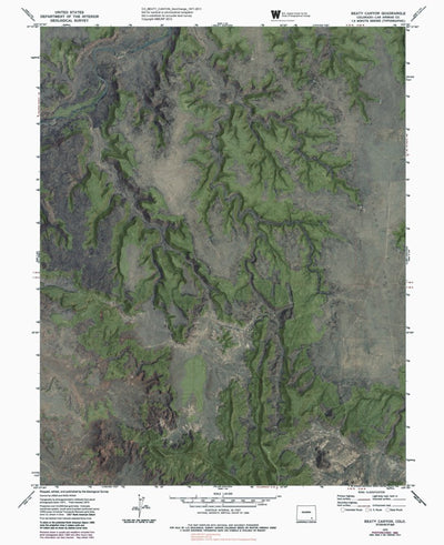 CO-BEATY CANYON: GeoChange 1971-2011 Preview 1