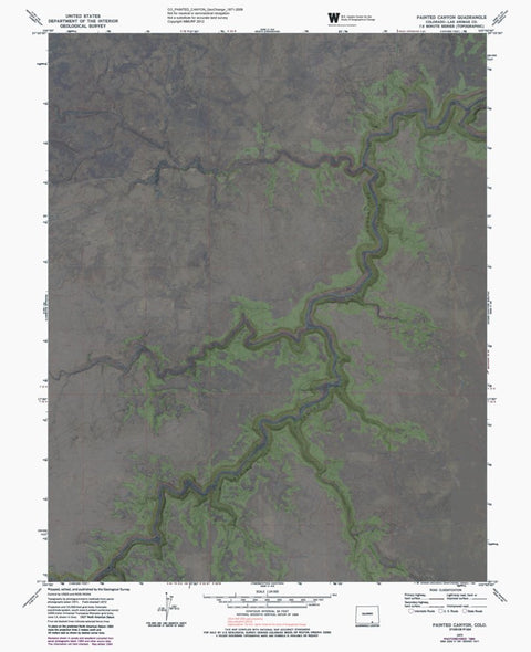 CO-PAINTED CANYON: GeoChange 1971-2009 Preview 1