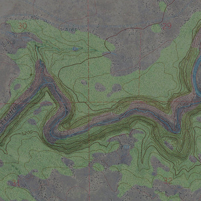 CO-PAINTED CANYON: GeoChange 1971-2009 Preview 2