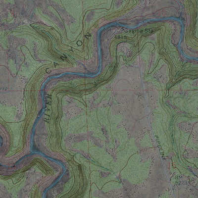 CO-PAINTED CANYON: GeoChange 1971-2009 Preview 3