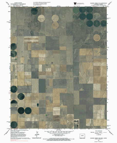 CO-DURKEE CREEK NE: GeoChange 1963-2011 Preview 1