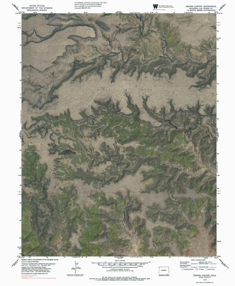 CO-DENNIS CANYON: GeoChange 1973-2011 Preview 1