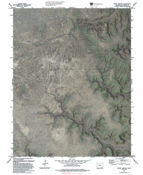 CO-STAGE CANYON: GeoChange 1980-2011 Preview 1