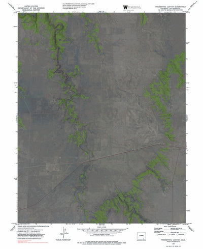 CO-TREMENTINA CANYON: GeoChange 1971-2009 Preview 1