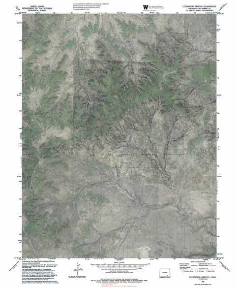 CO-LOCKWOOD ARROYO: GeoChange 1988-2011 Preview 1