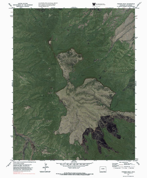 CO-FISHERS PEAK: GeoChange 1969-2011 Preview 1