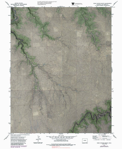 CO-DOSS CANYON SOUTH: GeoChange 1971-2011 Preview 1
