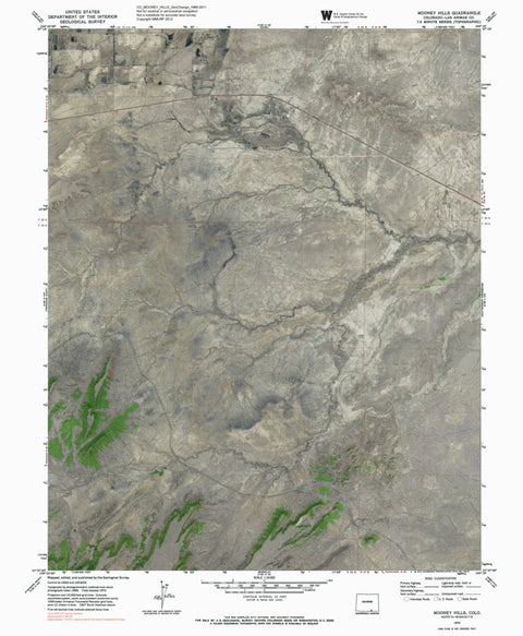 CO-MOONEY HILLS: GeoChange 1969-2011 Preview 1