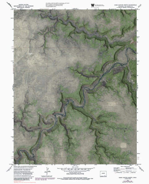CO-DOSS CANYON NORTH: GeoChange 1971-2011 Preview 1