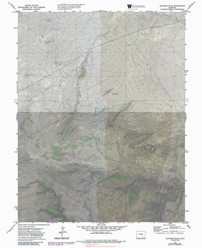 CO-SANFORD HILLS: GeoChange 1969-2011 Preview 1