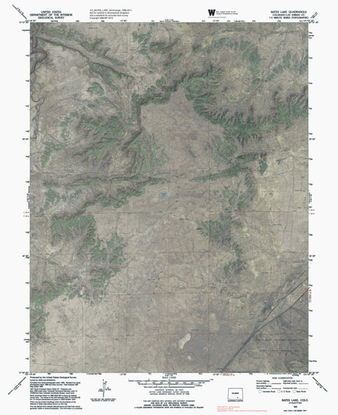CO-BATES LAKE: GeoChange 1988-2011 Preview 1