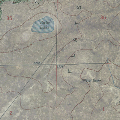 CO-BATES LAKE: GeoChange 1988-2011 Preview 2