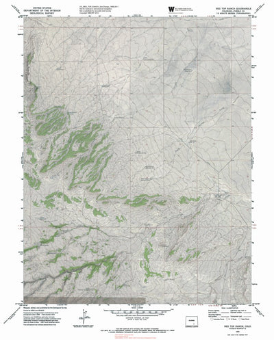 CO-RED TOP RANCH: GeoChange 1969-2011 Preview 1