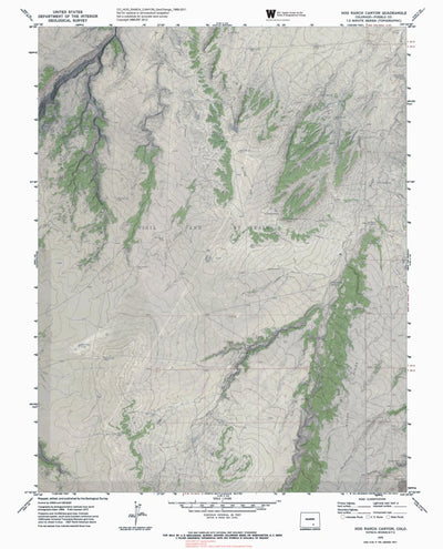 CO-HOG RANCH CANYON: GeoChange 1969-2011 Preview 1
