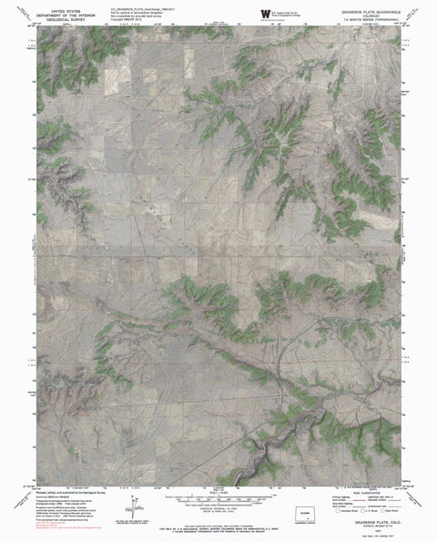 CO-GRANEROS FLATS: GeoChange 1969-2011 Preview 1