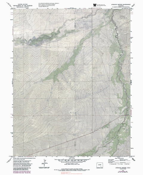 CO-APISHAPA BRIDGE: GeoChange 1969-2011 Preview 1