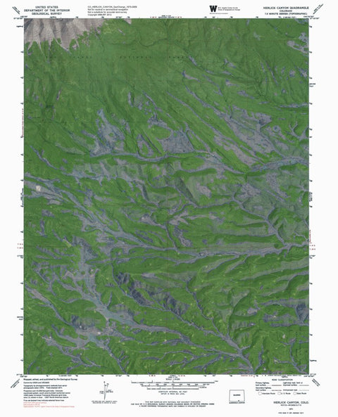 CO-HERLICK CANYON: GeoChange 1970-2009 Preview 1
