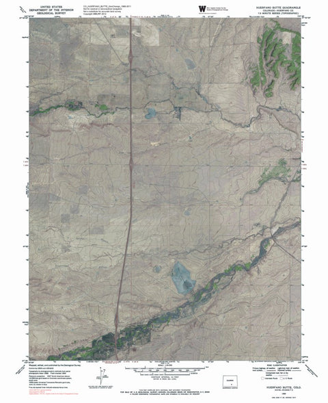 CO-HUERFANO BUTTE: GeoChange 1968-2011 Preview 1