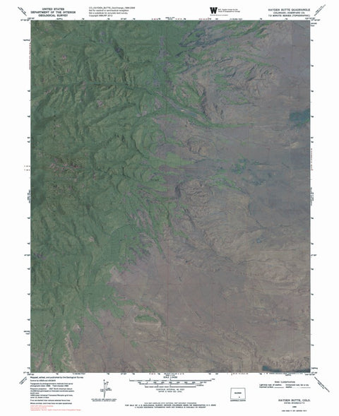 CO-HAYDEN BUTTE: GeoChange 1968-2009 Preview 1