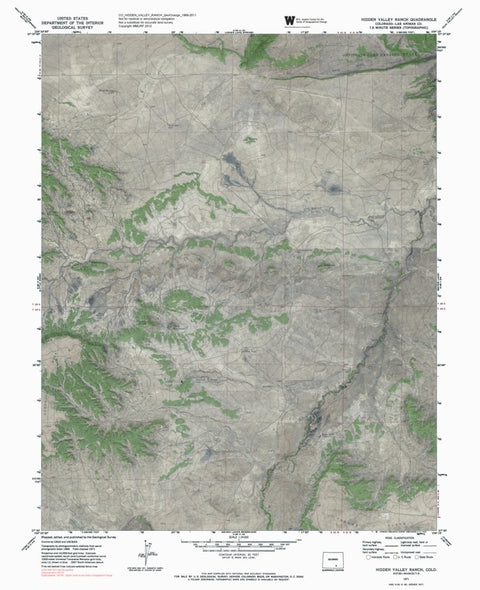 CO-HIDDEN VALLEY RANCH: GeoChange 1969-2011 Preview 1