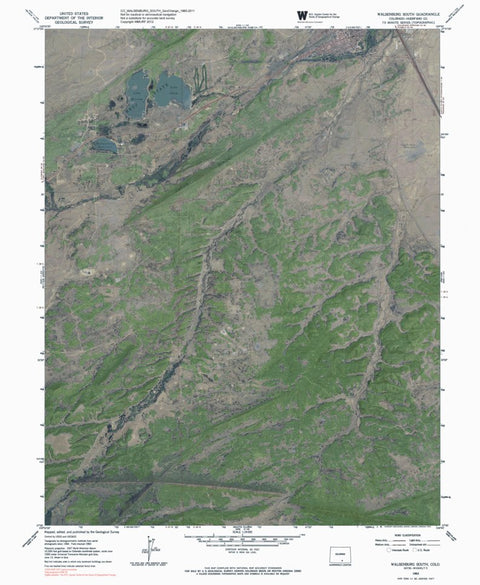 CO-WALSENBURG SOUTH: GeoChange 1960-2011 Preview 1