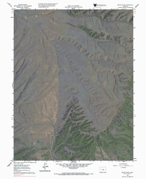 CO-DEVILS GULCH: GeoChange 1953-2011 Preview 1