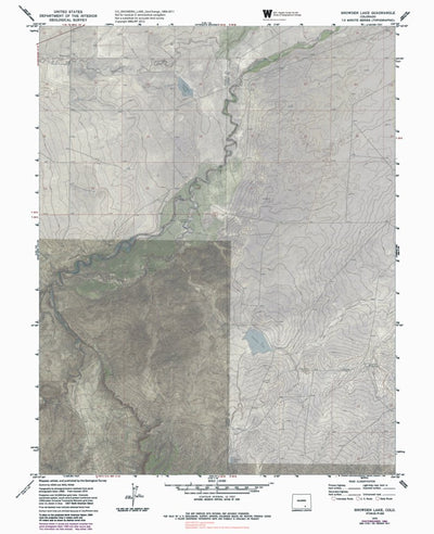 CO-SNOWDEN LAKE: GeoChange 1969-2011 Preview 1