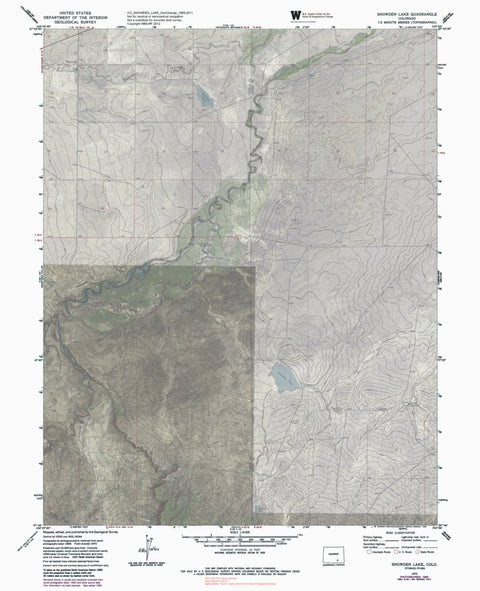 CO-SNOWDEN LAKE: GeoChange 1969-2011 Preview 1