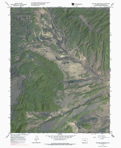 CO-CREAGER RESERVOIR: GeoChange 1966-2011 Preview 1